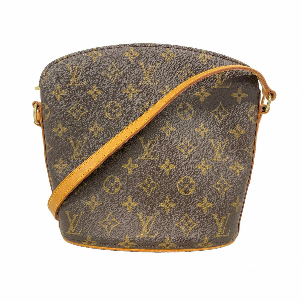 Louis Vuitton Shoulder Bag Monogram Druot Brown